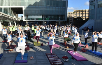 IDY celebrations at Plaza of iconic Bibliotheca Alexandrina, Alexandria (12 June 2022)